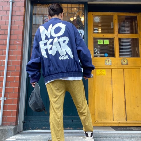 [USED] 90's OLD NO FEAR COTTON JKT