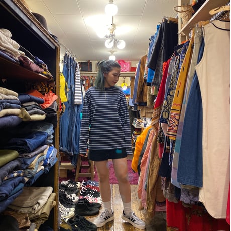 [USED] 凹凸ボーダーロンT