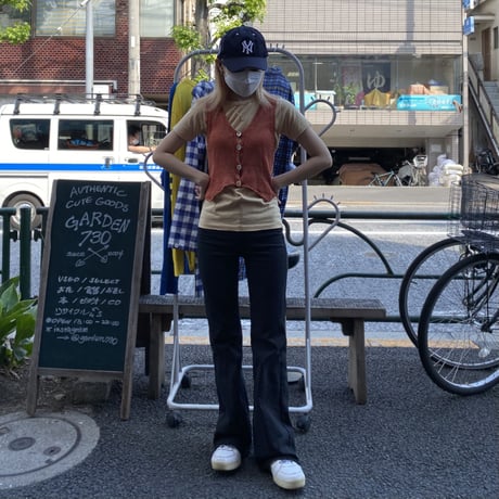 [USED] agnes b. HEMP VEST！