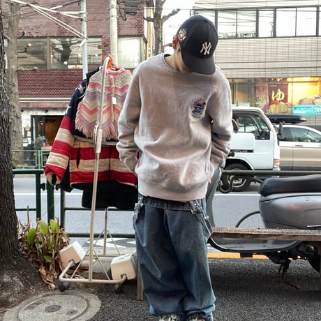 [USED] "Blue Ribbon Pub" sweat クルーネック