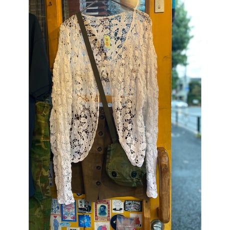 [USED] クロシェット編みカーディガン