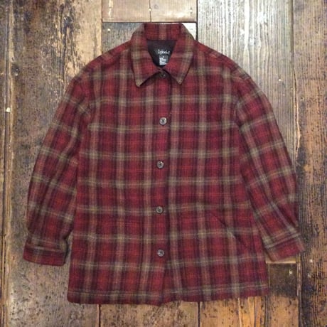 [USED] かわいいチェック柄 COAT