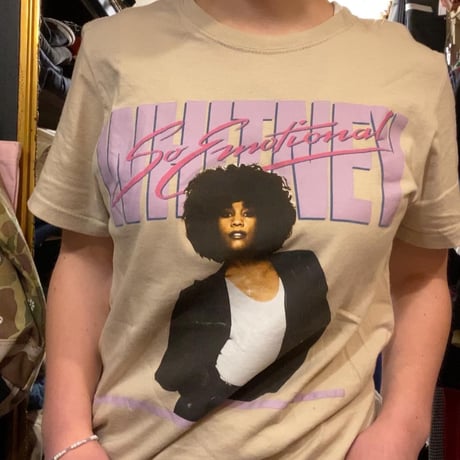 [USED] WHITNEY HOUSTONプリントTシャツ