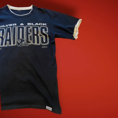 [USED] RAIDERSレイヤード風Tシャツ