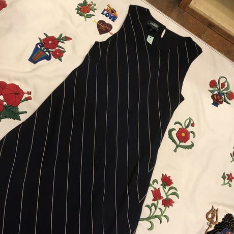 [USED] Ralph Lauren レーヨンロング丈ワンピース