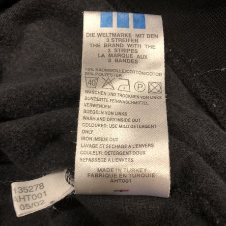 [USED] adidas  ベロアVネックTOPS！
