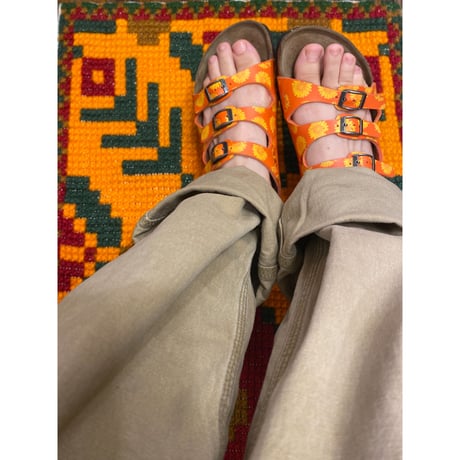 [USED] BIRKEN STOCK / フラワー柄