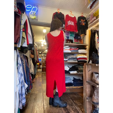 [USED] ノースリーブ　ロングワンピース♥️