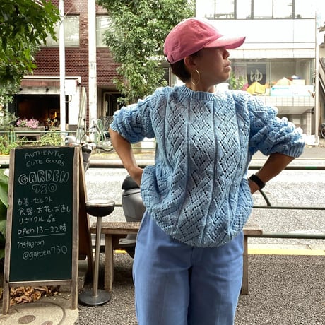 [USED] SAX ニット ♡