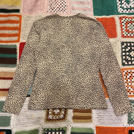 [USED] レオパード🐆カットソー