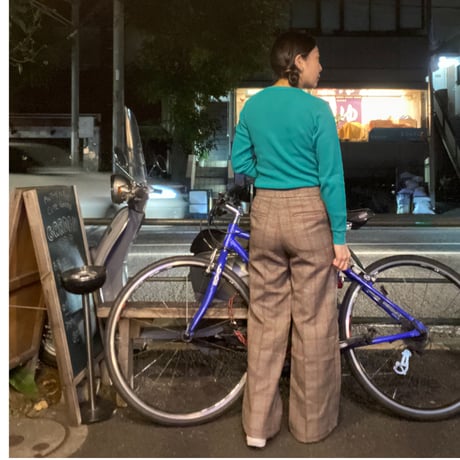 [USED] TREVIRAチェックパンツ
