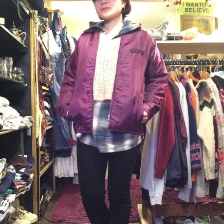 [USED] エドロス風  刺繍キルティングJKT
