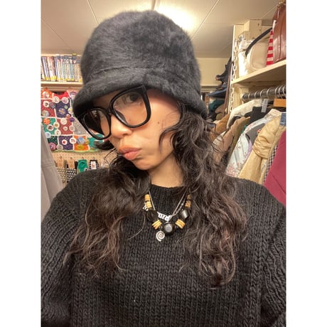 [USED] "KANGOL" フワフワバケットハット