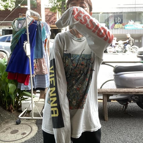 [USED] クリムト”flower Garden”プリントロンTee