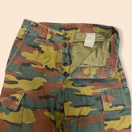 [USED] BELGIE CAMO CARGO PANTS！
