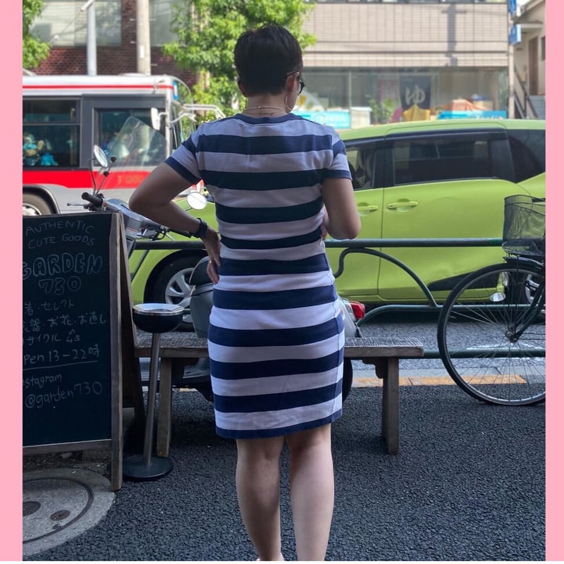 USED] SAINT JAMES.ボーダーワンピース 💙 | garden730