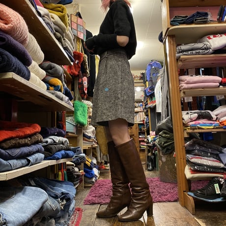 [USED] TWEED WOOL SHORTS！