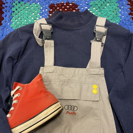 [USED] CAMBER モックネック ロンTee NAVY💙