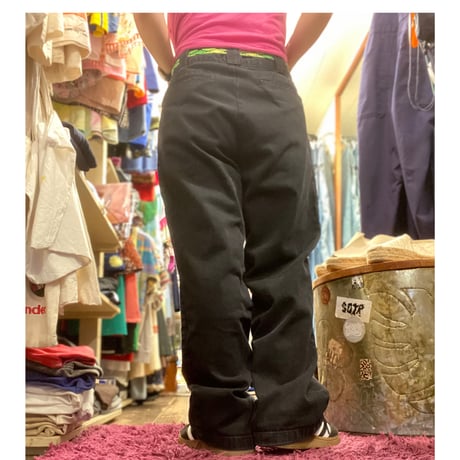 [USED] "Dickies BLACK CHINO”