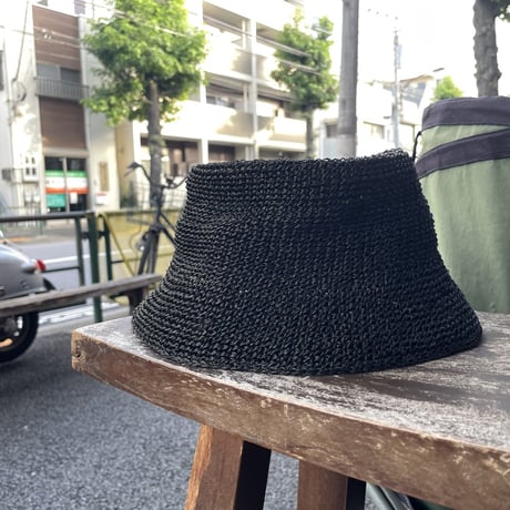 [USED]HEMP MUGIWARA HAT 👒🖤