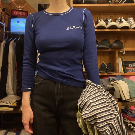 [USED]lady's 七分袖ロンtee