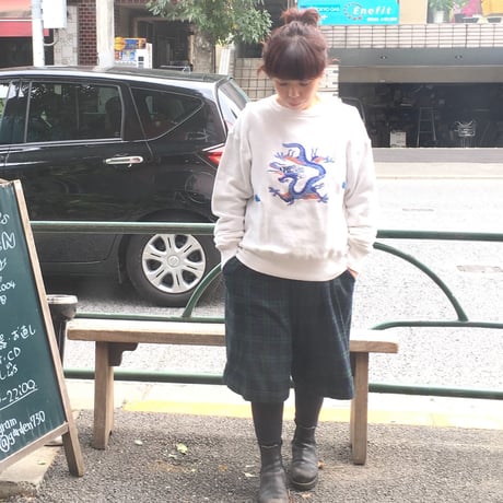 [USED] ドラゴン 刺繍 SWEAT