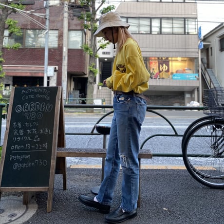 [USED] Levi's 501 CT ダメージDENIM！