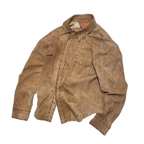 [USED] WESTERN SUEDE SHIRTS