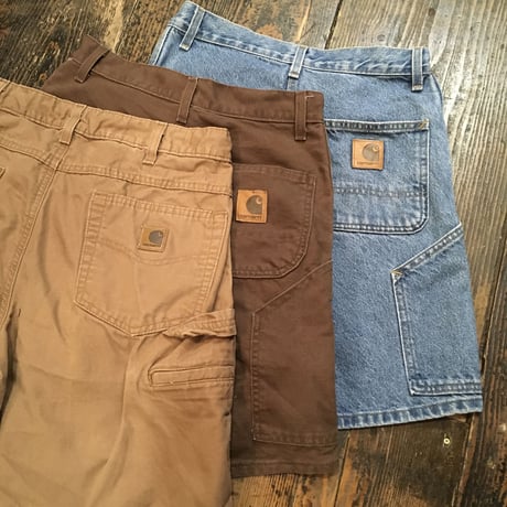 [USED] carhartt  腰紐付きペインターショーツ！