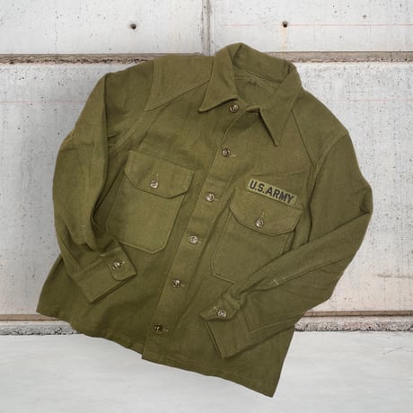 [USED] 50's Vintsge! US ARMY ウールシャツJKT
