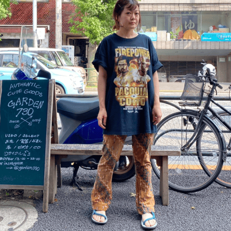 [USED] エキゾチック柄パンツ