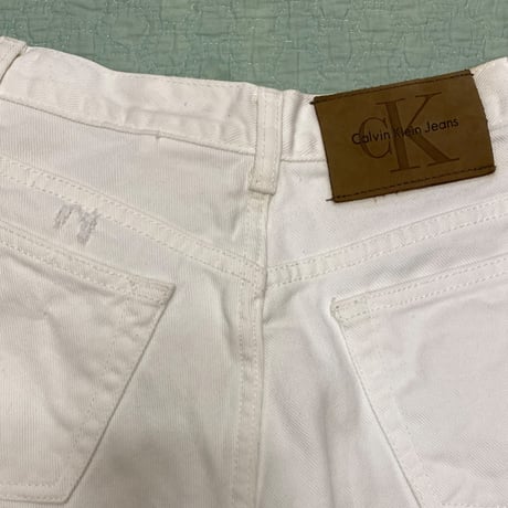 ［USED］CK WHITE PANTS!!