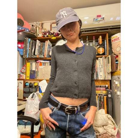 [USED] アニエスb. ふわふわニットカーディガン