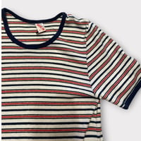 [USED] Euro ボーダー チビtee