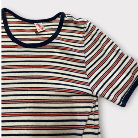 [USED] Euro ボーダー チビtee