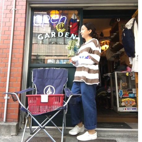 [USED] GAP cutoff  ボーダー  Tee