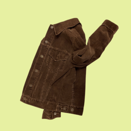 [USED]  80's Levi's コーデュロイ JKT♡BROWN
