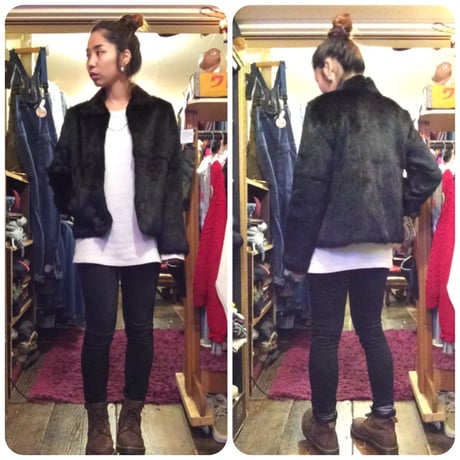 [USED]ラビットファーJKT