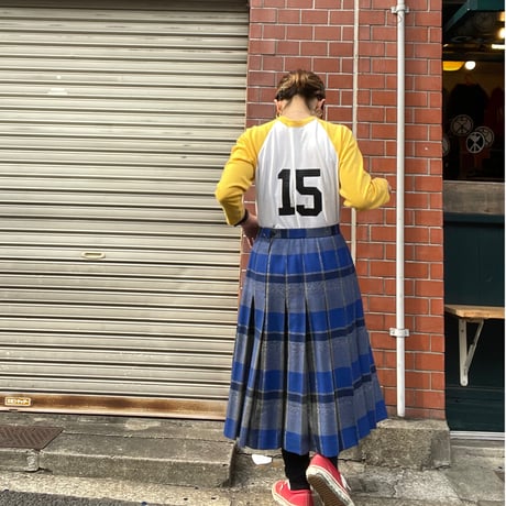 [USED] vintage プリントラグラン Tee💛