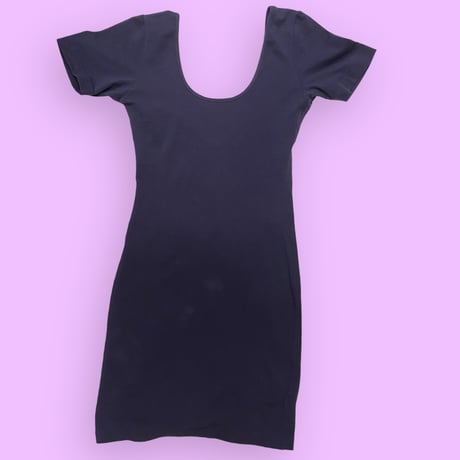 [USED] アメアパ navy タイトワンピース💙💜