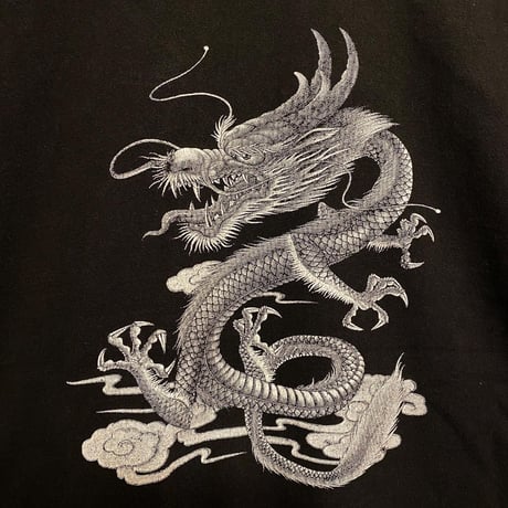 [USED]  BLACK リャンメン龍 Tee