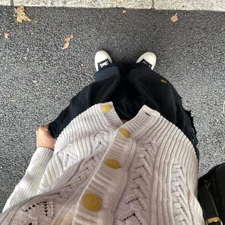 [USED]WHIT KNIT カーディガン🤍
