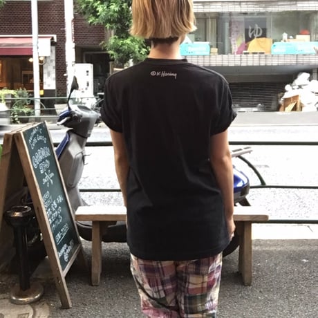 [USED]  キースヘリング フォトTee