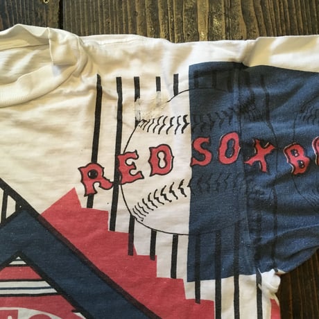 [USED]全面プリント‼︎REDSOX  vintageTシャツ