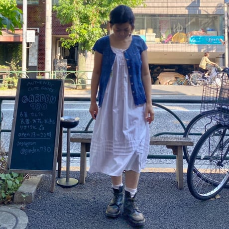 [USED]  WHITEキャミワンピース