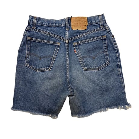 [USED] Levis 26505 CUTOFF DENIM / W31 made in USA！