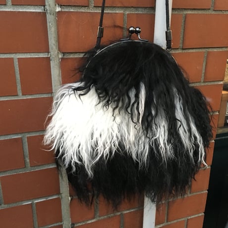 [USED] モノトーン フェイクファー BAG