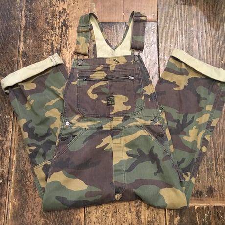 [USED] POINTER CAMO柄 オーバーオール