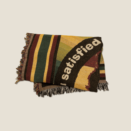 [USED]  Vintage BOB MARLEY ジャガード ラグ