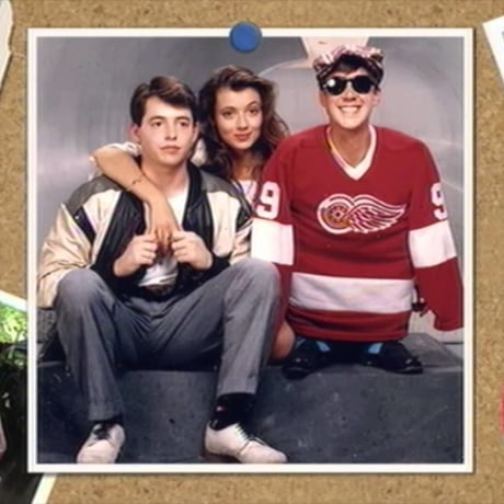 [MY LOADS ARE LIGHT]"FERRIS BUELLER'S DAY OFF" SOCKS
